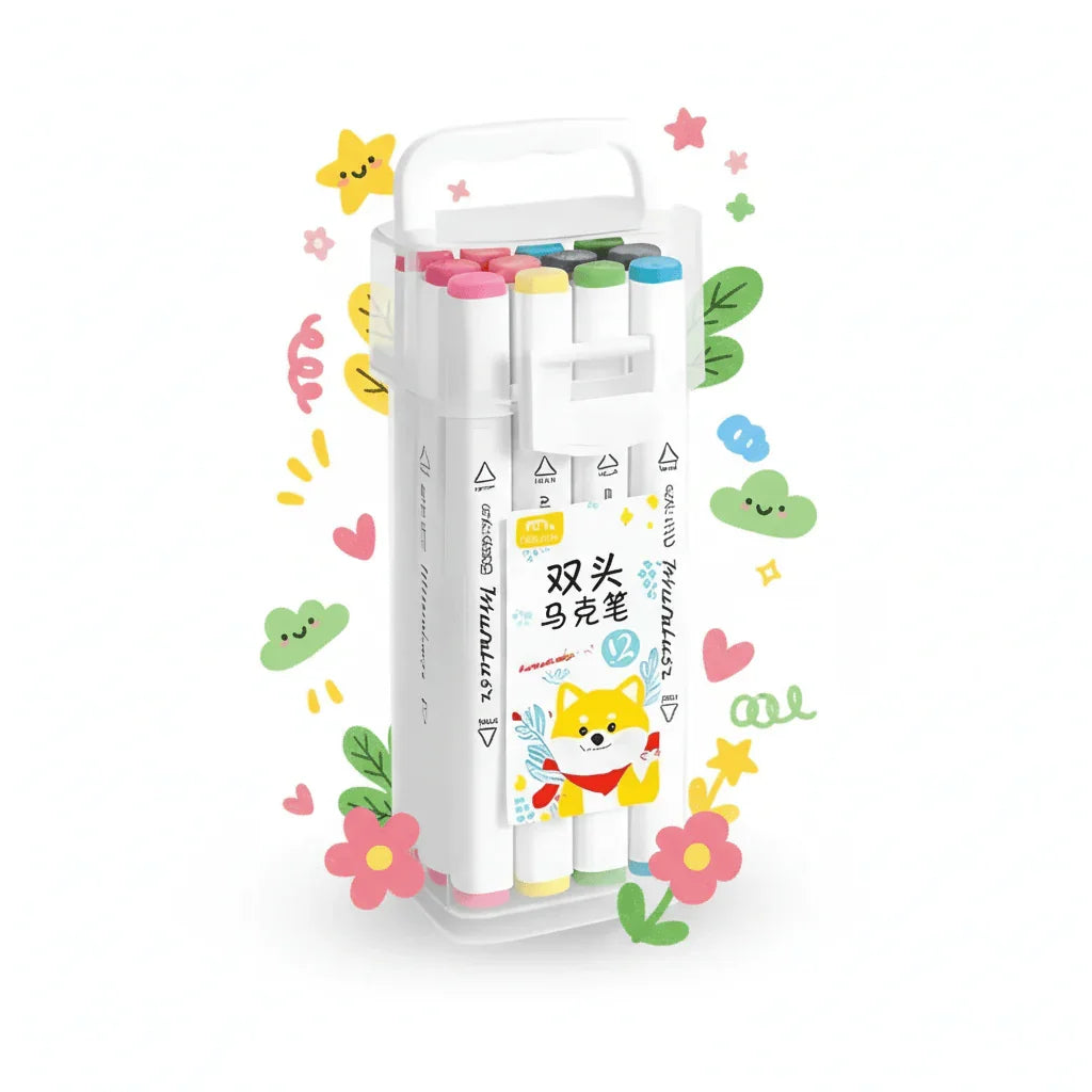 KYK Funwear Washable Aclyric Colors Refill – 12 Colors Set - KYK Funwear